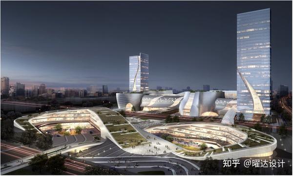 商业体验|曜达设计——天津海河东站TOD综合体,焕新城市! - 知乎