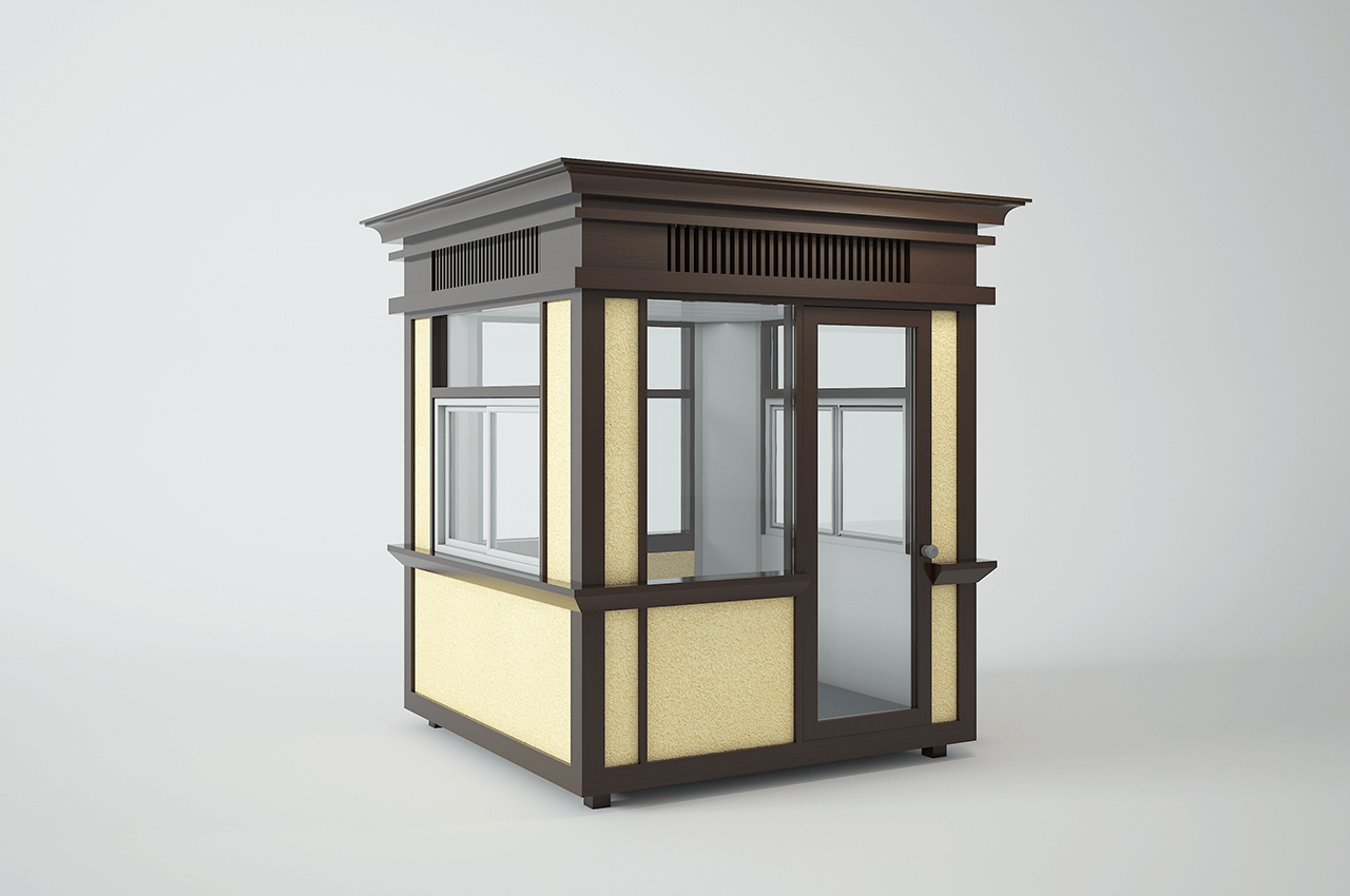 定制岗亭和成品岗亭的对比