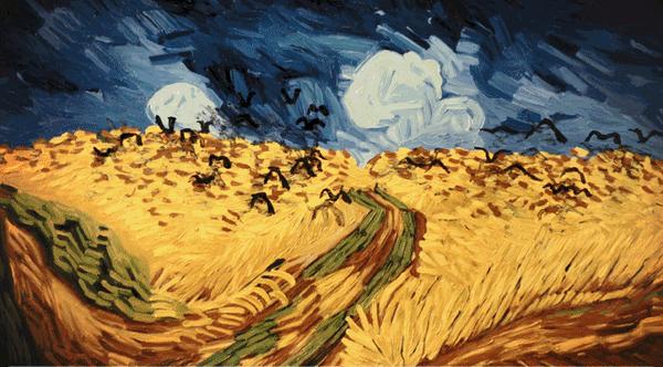 梵高的油画故事