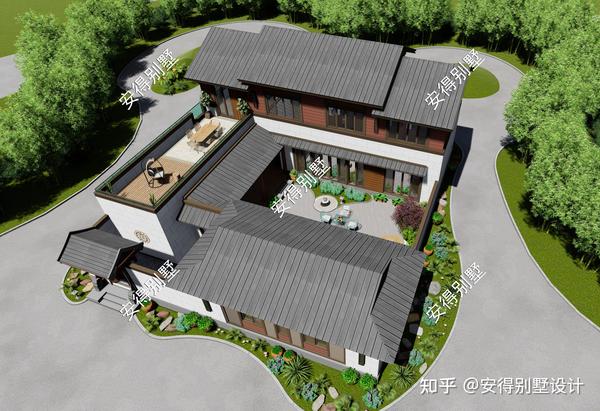 9款中式合院别墅,有宅有院,最美乡村住宅! - 知乎