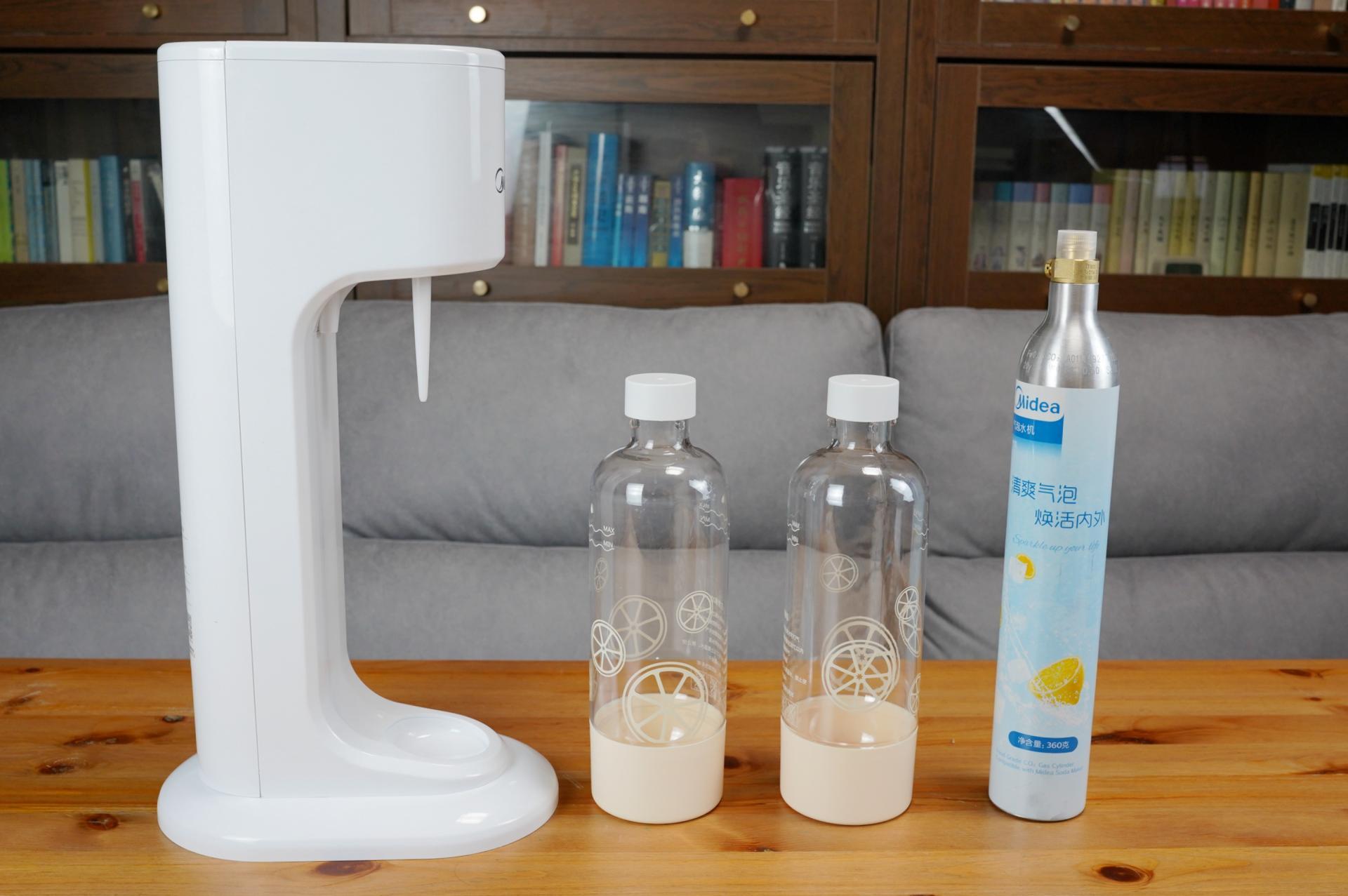 畅享冲"气"的快乐,美的气泡水机初体验