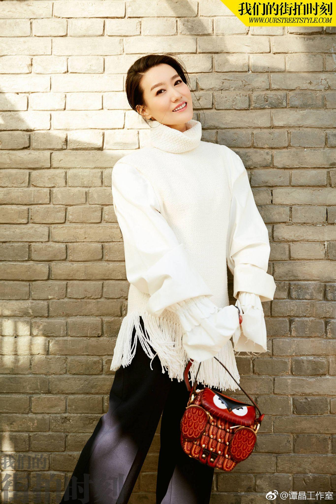 如何评价谭晶的长相