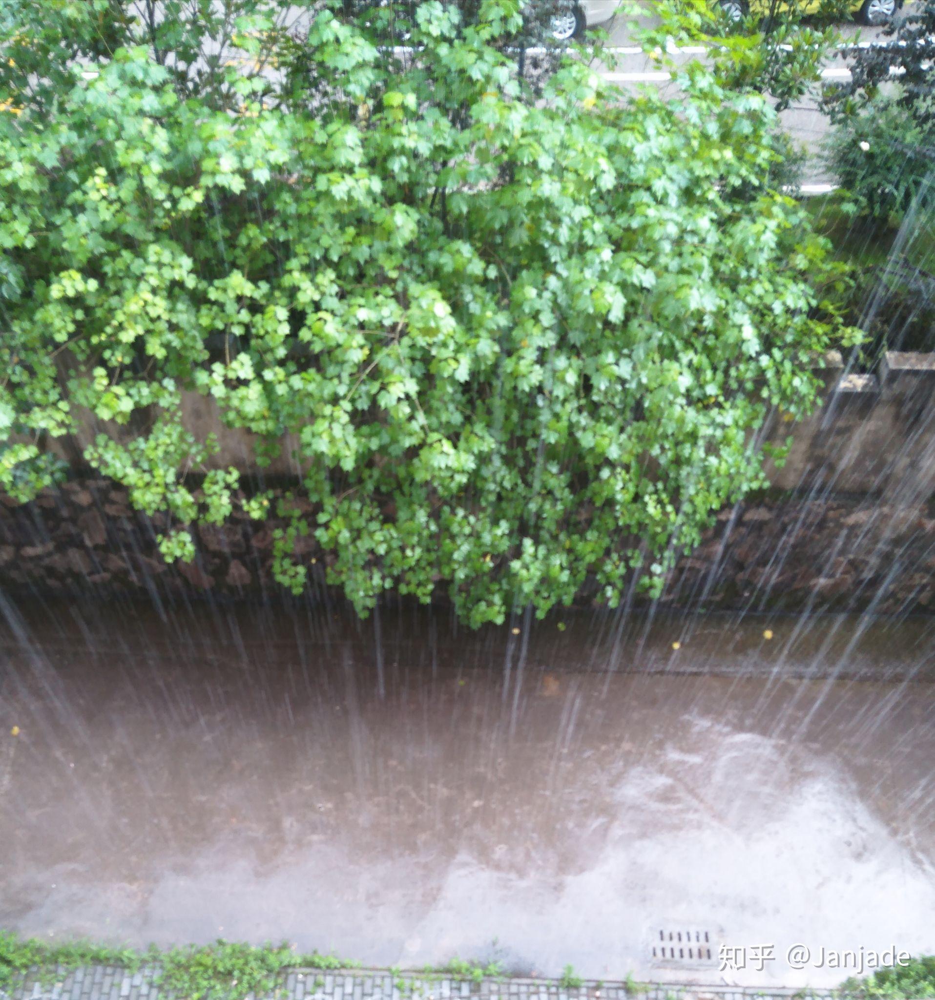 下雨的时候