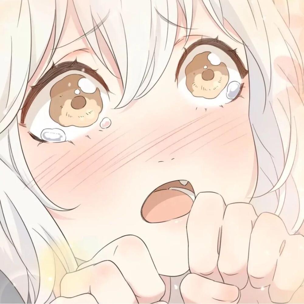 有没有看起来就很难过的流泪女头