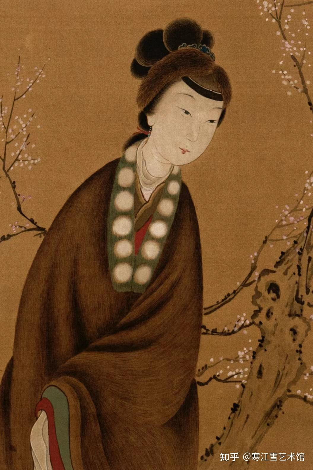 有话要说（二）——唐寅的绢本仕女画- 知乎
