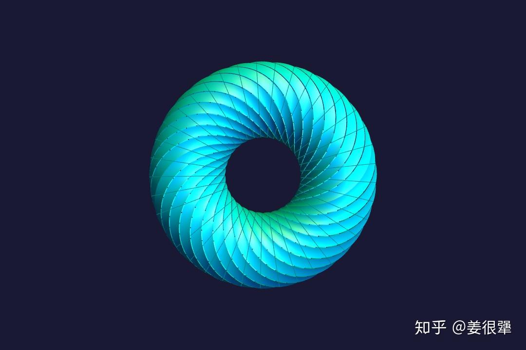 正方形旋转成环 - 知乎