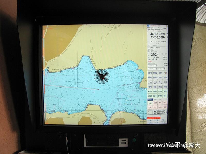 它用于确定船舶的坐标,速度和航向,以及在电子地图上显示导航信息.