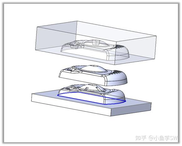 【SolidWorks小技巧】多实体的妙用——模具制作 - 知乎