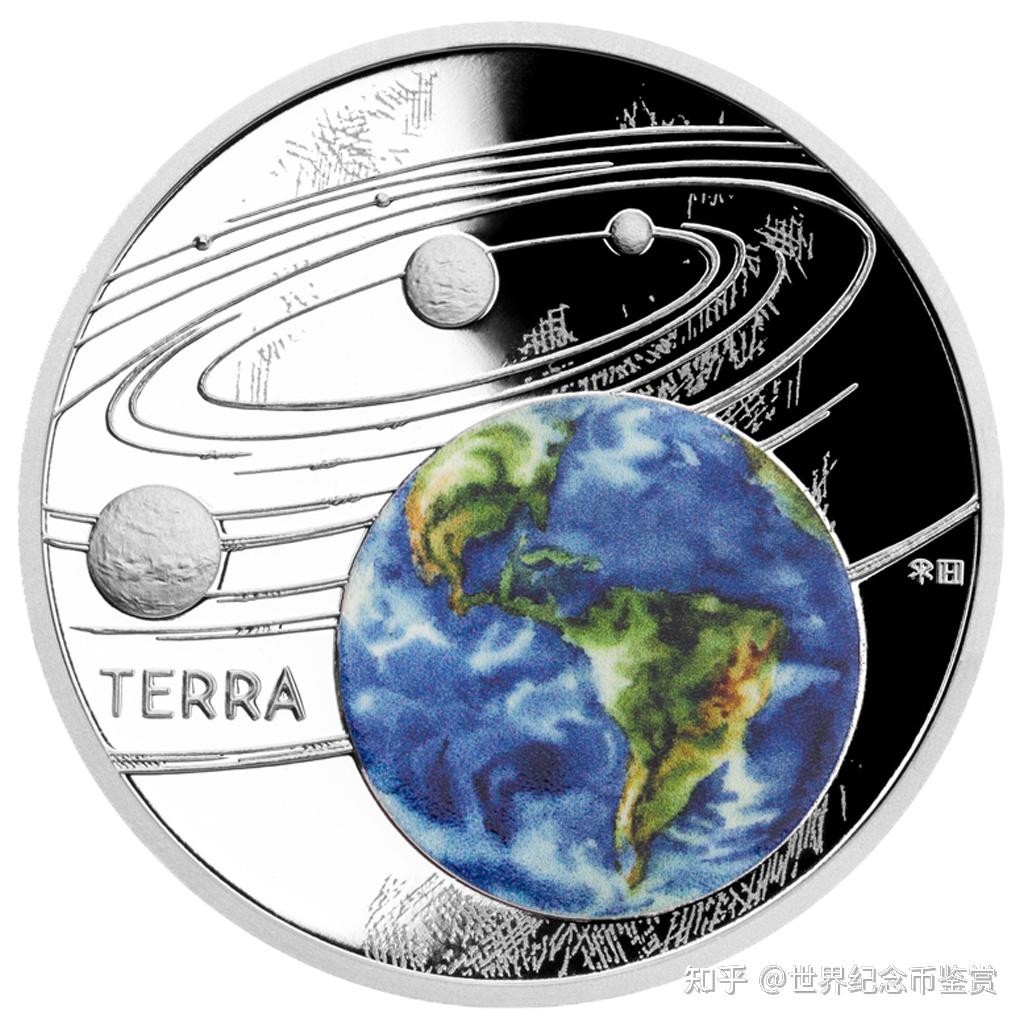 地球太阳系系列银币2019年纽埃银币