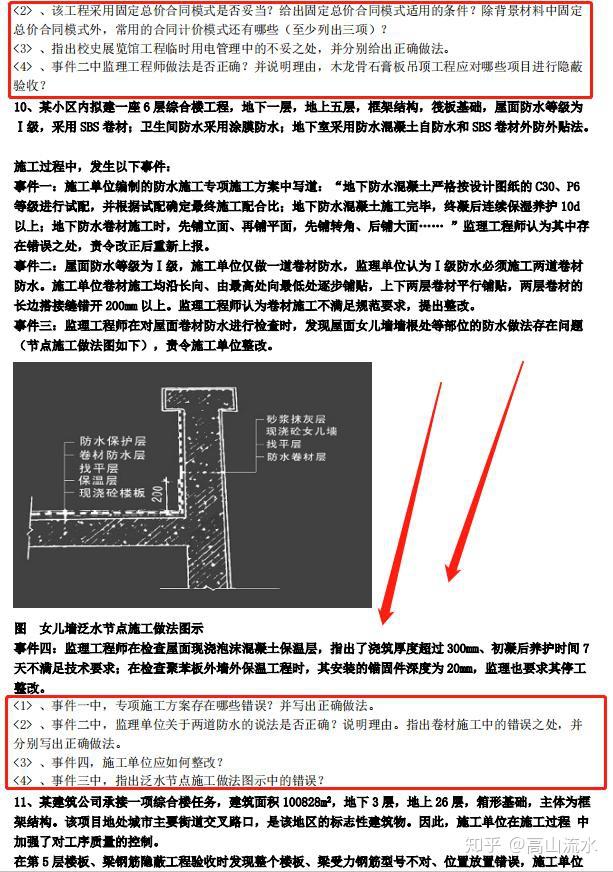 二建衝刺建築實務考前必做的50道案例分析