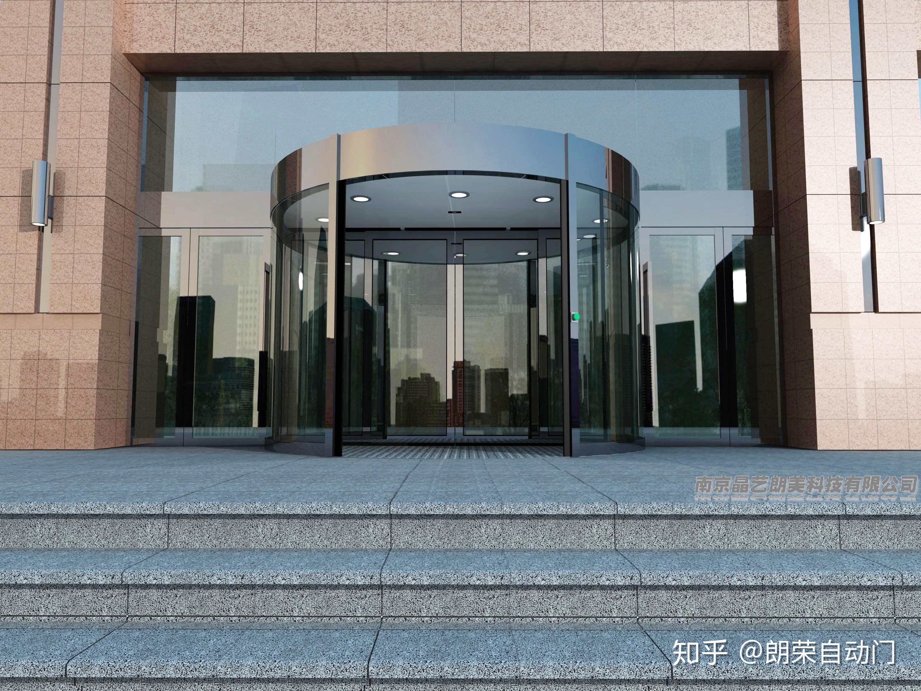 旋转门的注意事项