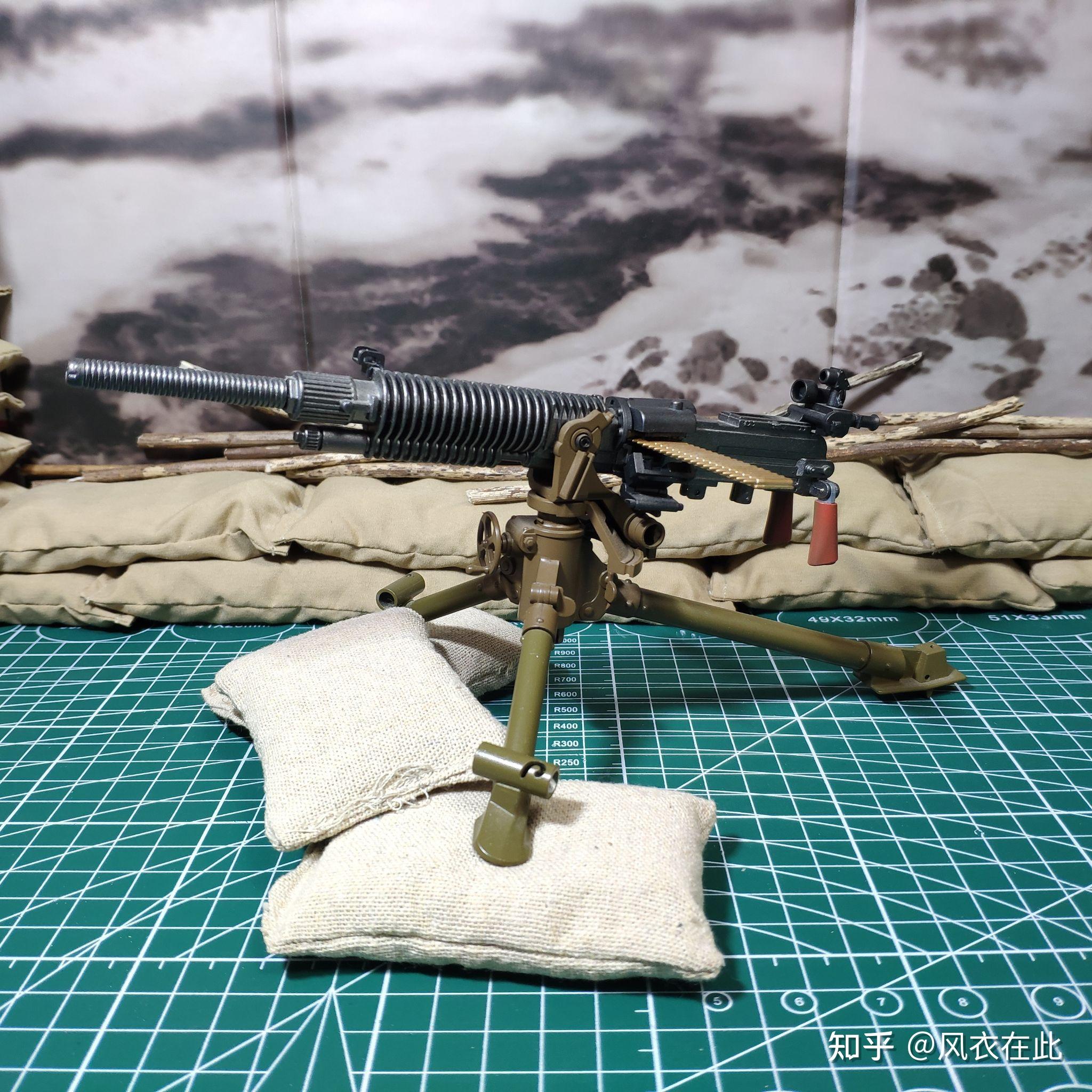 美製勃朗寧機槍m1919型捷克造zb37重機槍,後裝備德軍,定型為mg37,民國