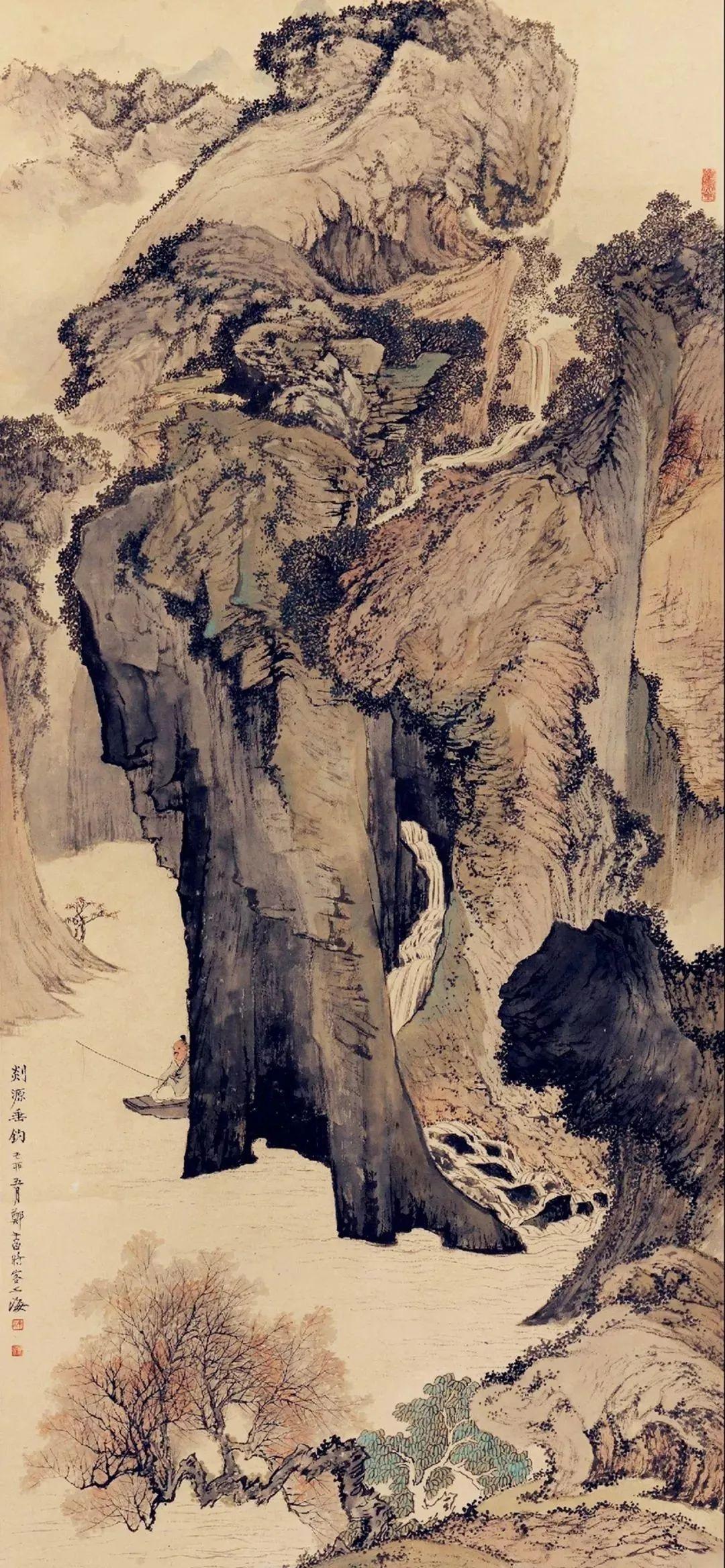 【艺术世界】他融诗书画于一炉,创中国画的三绝,山水花卉,不拘一格!
