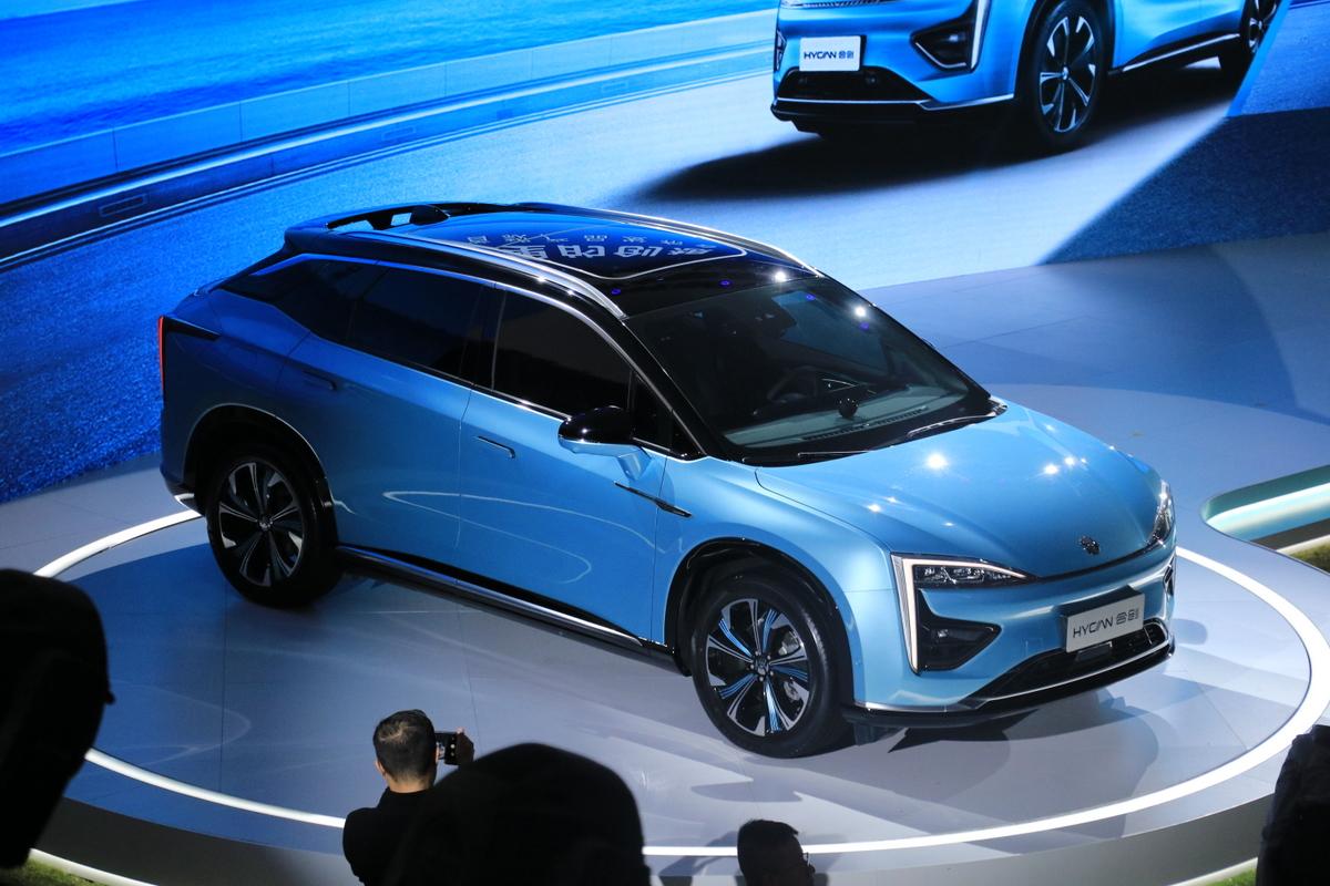 广汽蔚来首款新车预售26万40万共享aionlx平台nedc续航643km