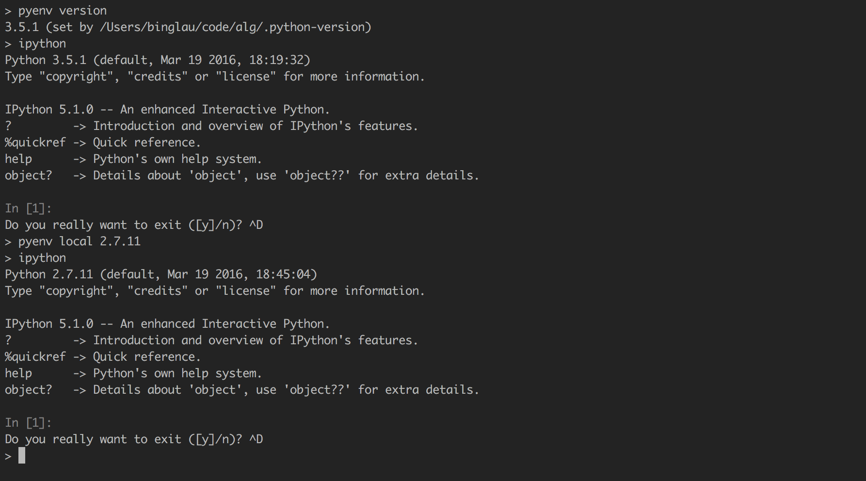 系统中同时有 python2和 python3,怎么让 ipytho