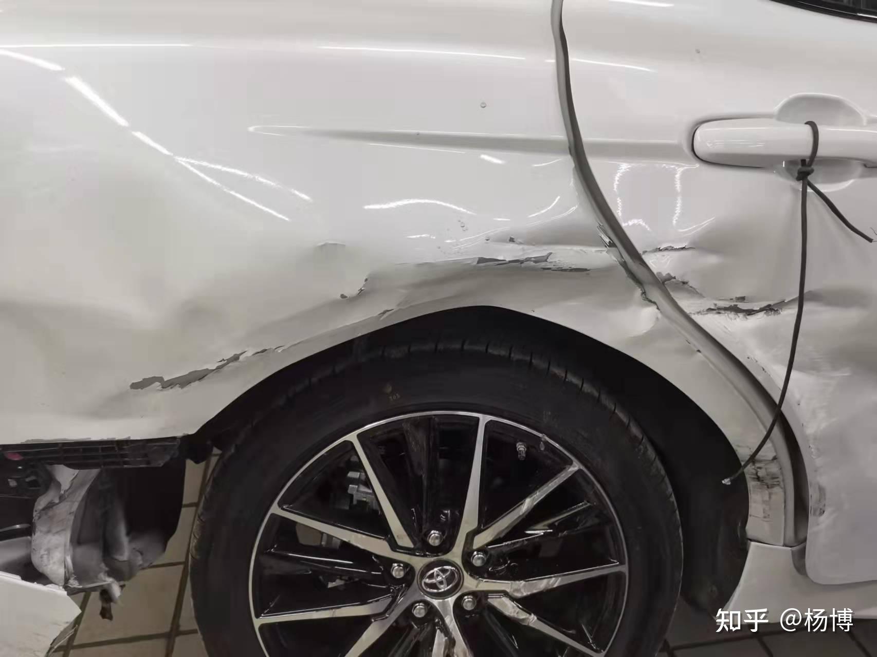 修复案例-凹陷修复案例-前翼子板修复效果-北京圣手汽车装饰服务有限公司