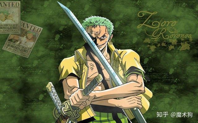 回顾海贼王里索隆用过的佩刀在和之国难道会换两把刀