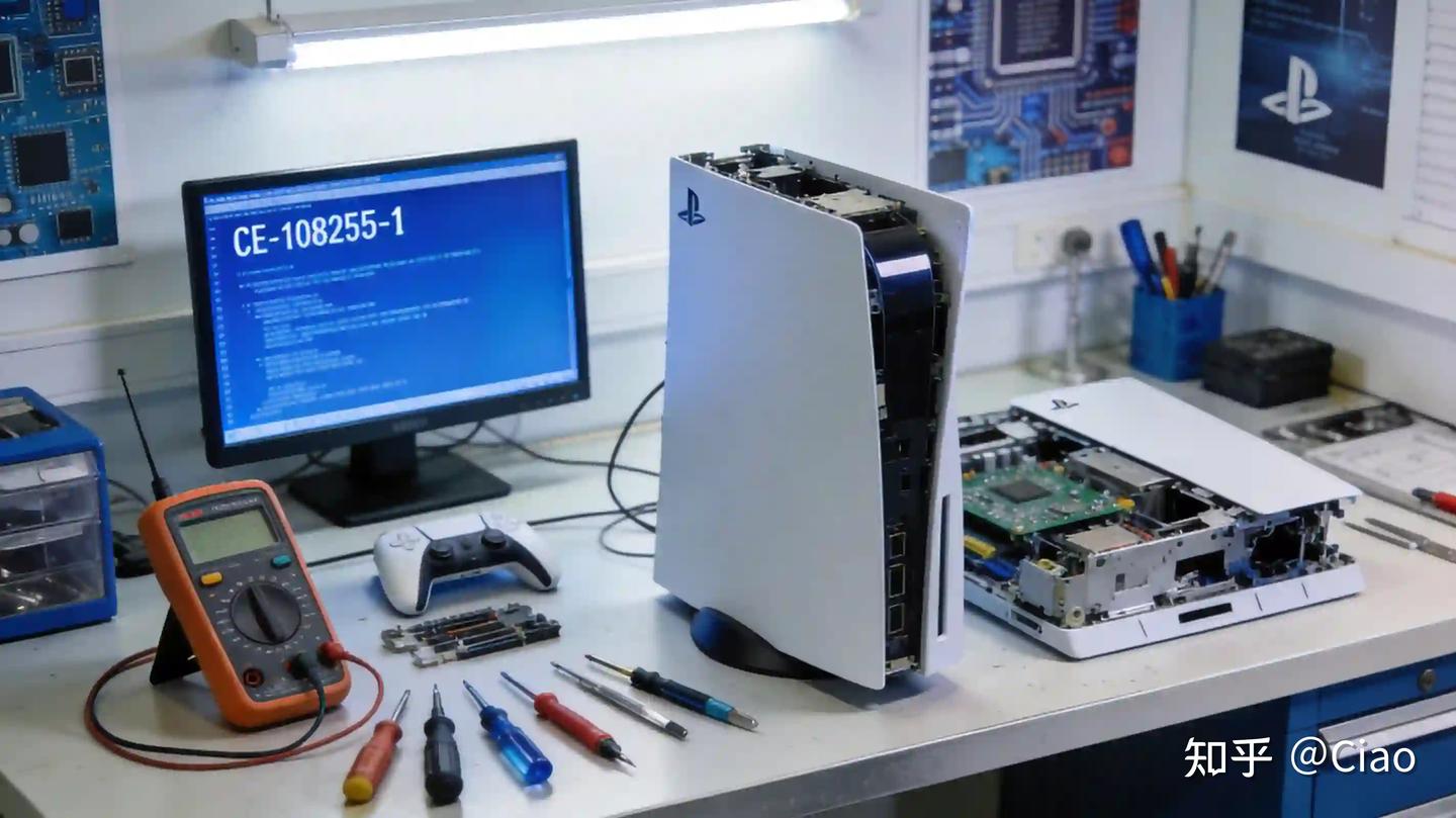 PS5开机故障全攻略:从蓝屏死机到无限重启,手把手教你排查修复