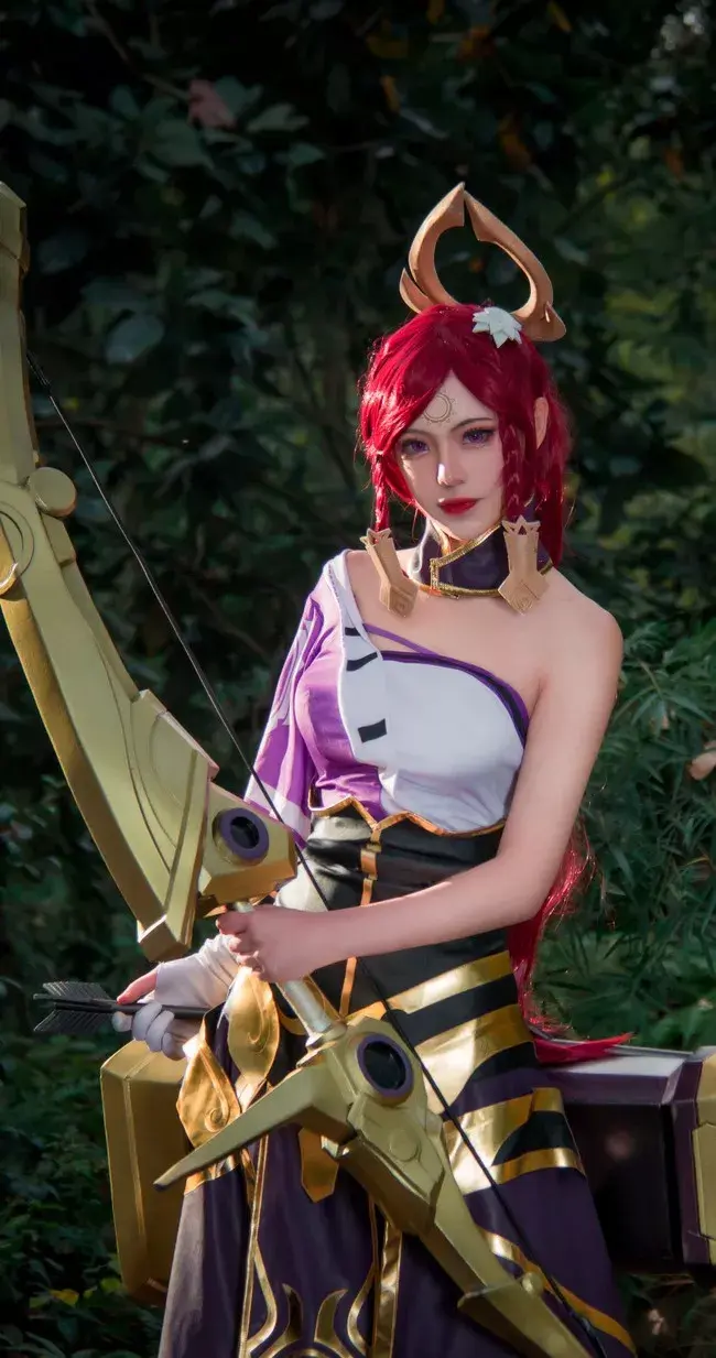 王者荣耀一支穿云箭千军万马来相见王者荣耀伽罗cos