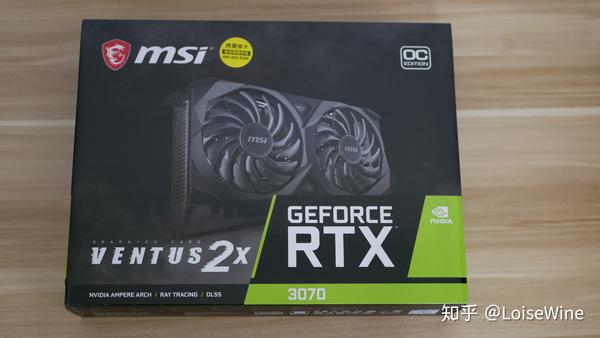 微星MSI RTX3070 VENTUS 2X OC 开箱&简单测试- 4K UHD - 知乎