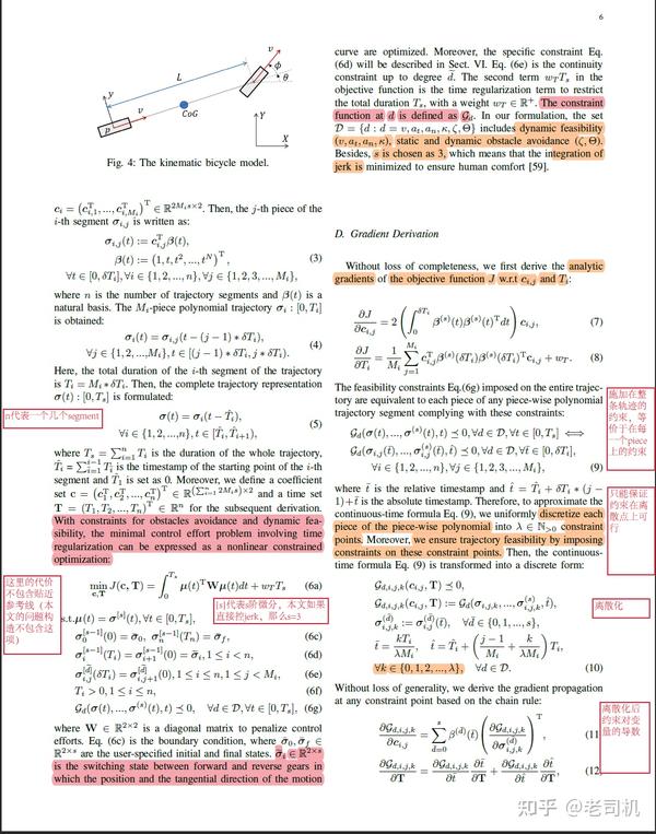 Differential flatness based trajectory planning for autonomous vehicles