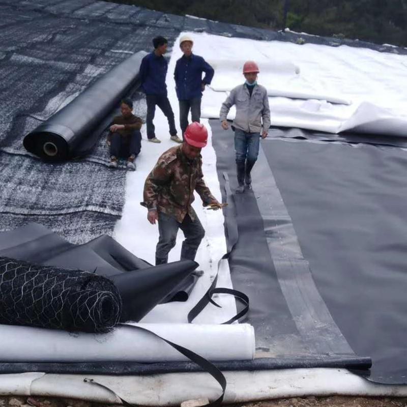 垃圾填埋场hdpe土工膜如何进行防渗施工