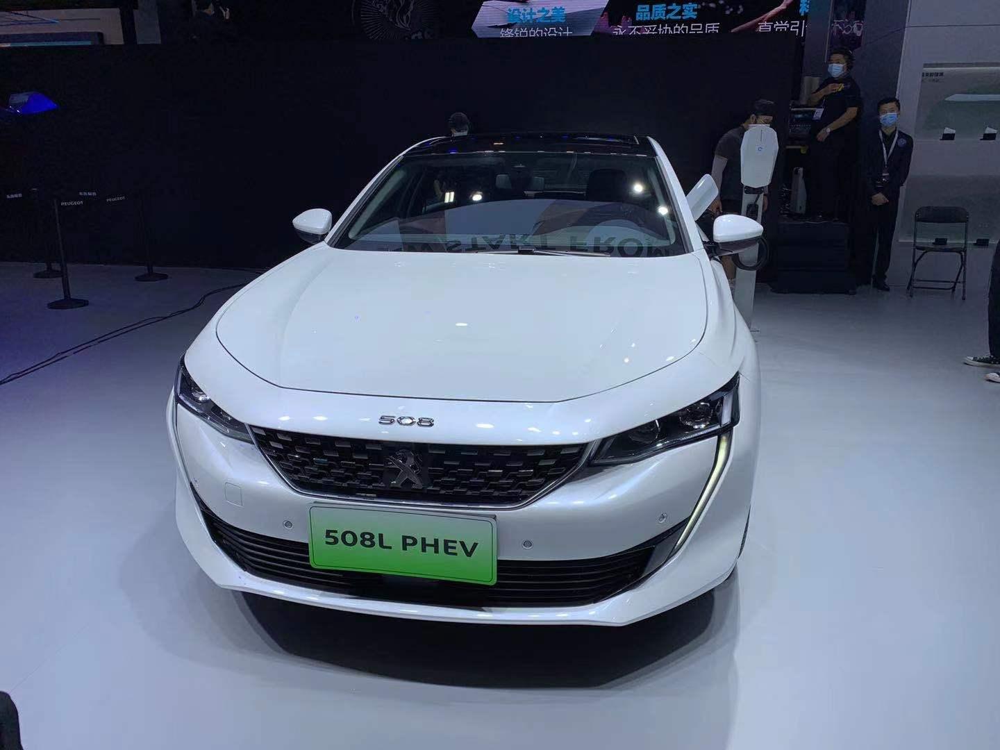 2020广州车展东风标致508lphev实拍性能更强更省油