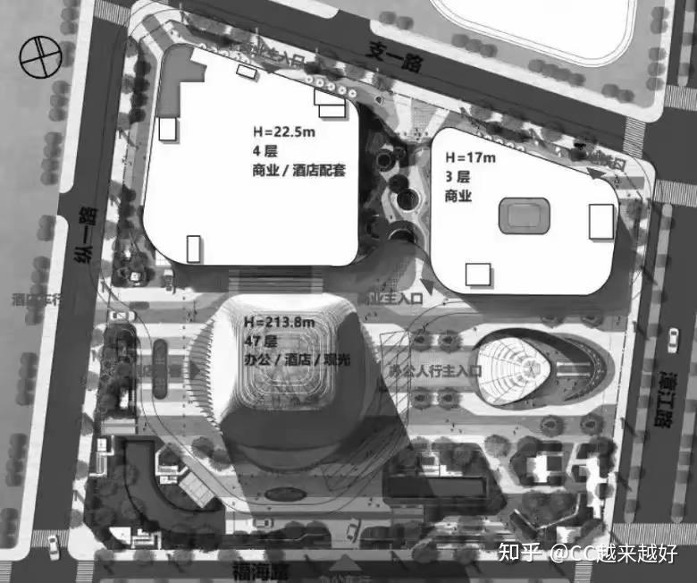 超213米高度！福州滨海新城打造“中国印” 新地标！拟2026年开业 - 知乎