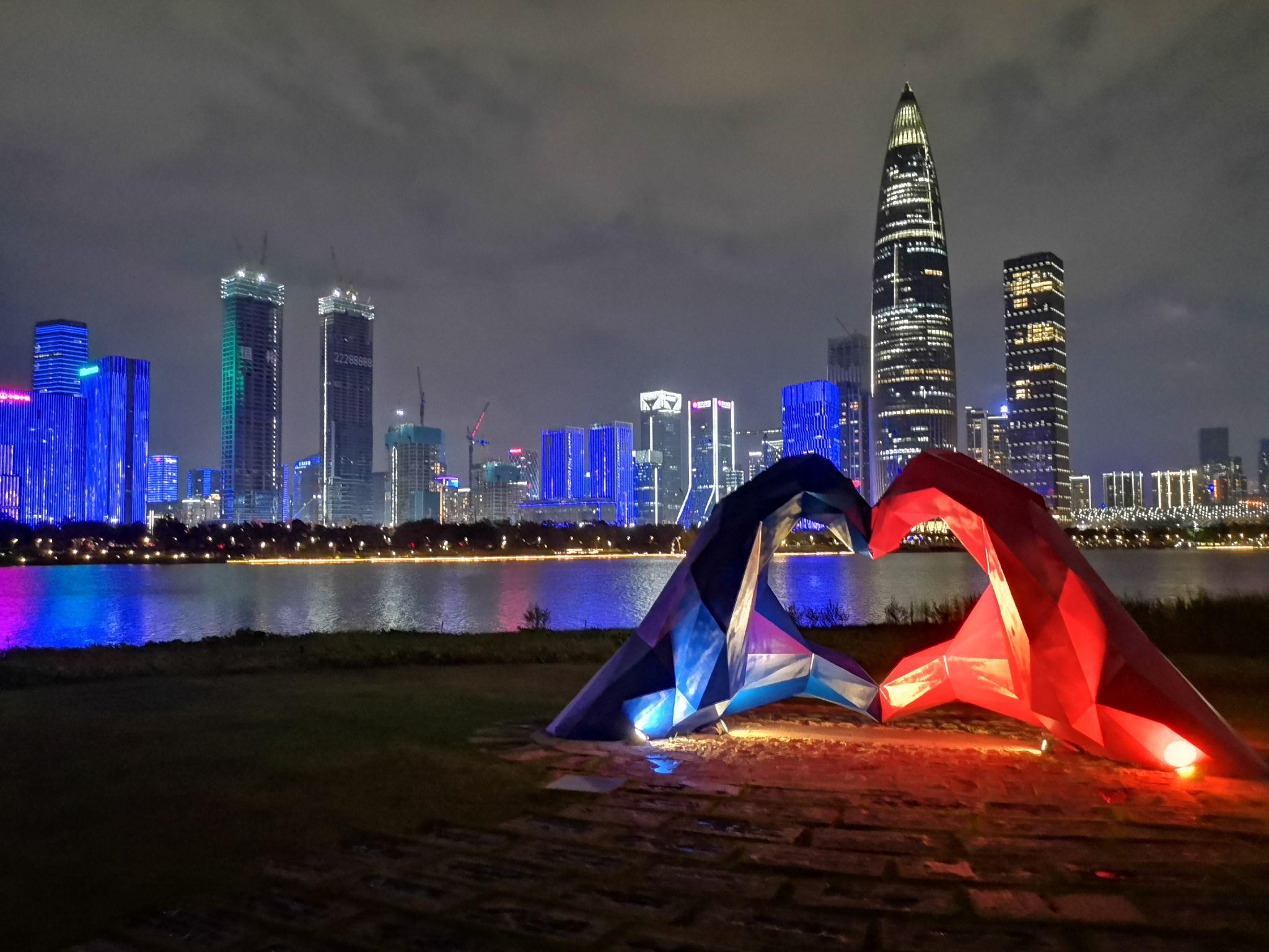 深圳海上世界音乐喷泉表演