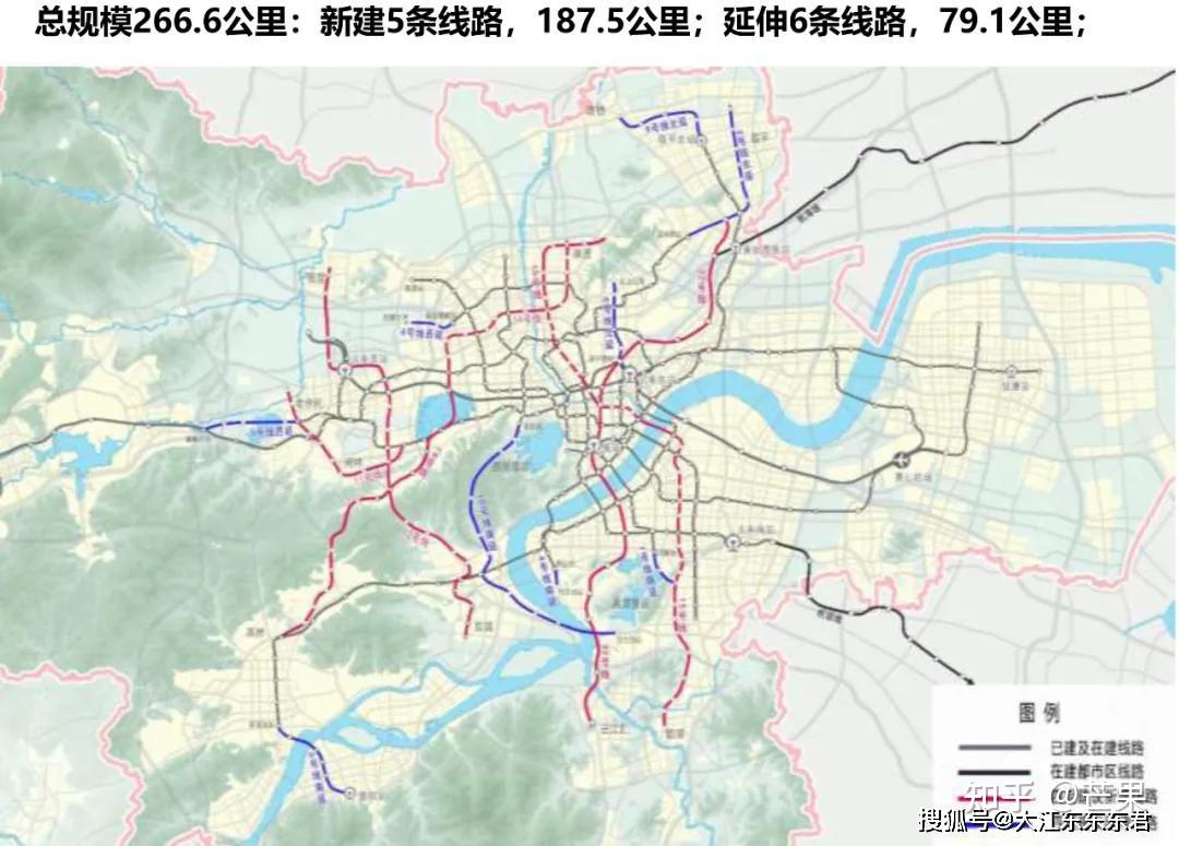 杭州地铁四期建设规划方案171.5km(2022.9) - 知乎