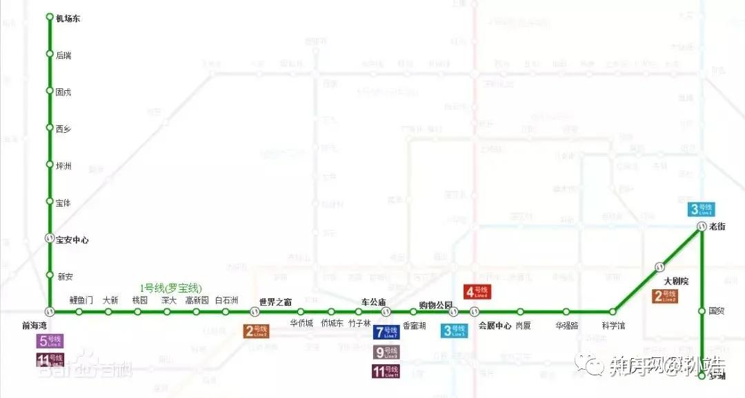 深圳详细地铁线路图（1-33号线），附高铁与城际线路图，持续更新 - 知乎
