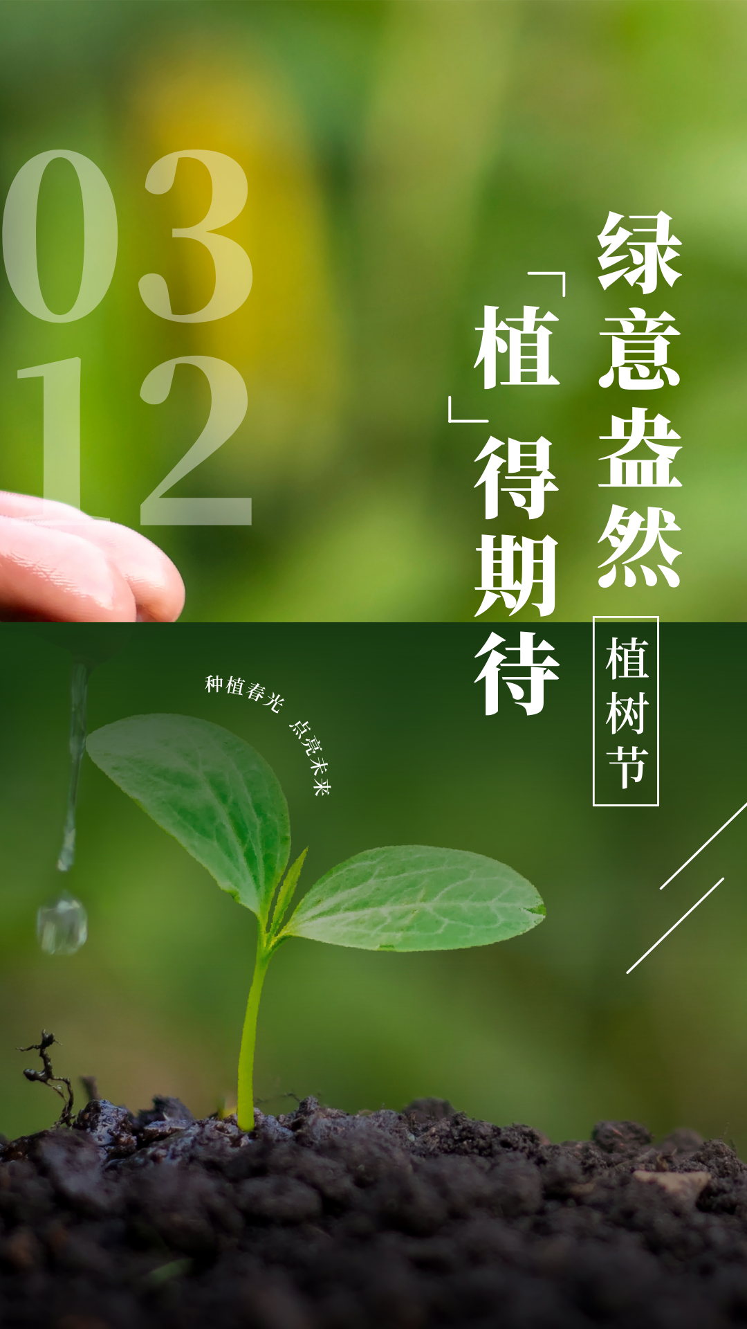 2022植树节文案图片