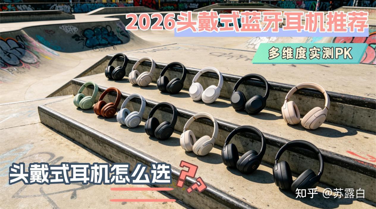 头戴式耳机推荐2026!十大热门头戴式耳机测评:Cleer、漫友、马歇尔、Beats、苹果等热门品牌横向对比,如何选头戴式耳机不踩雷?本篇头戴式耳机测评教你选!