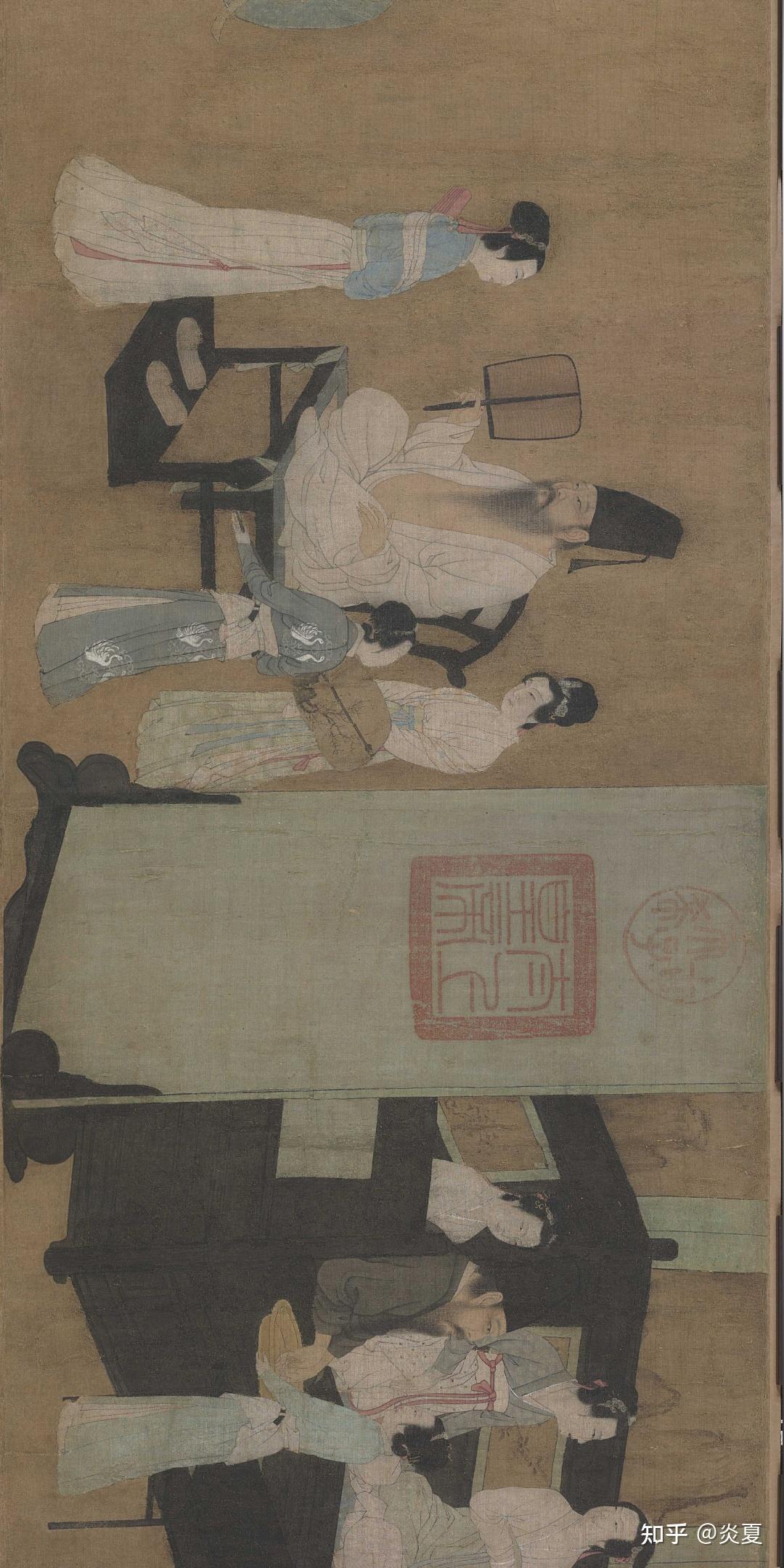 周文矩与顾闳中的人物肖像画 - 知乎