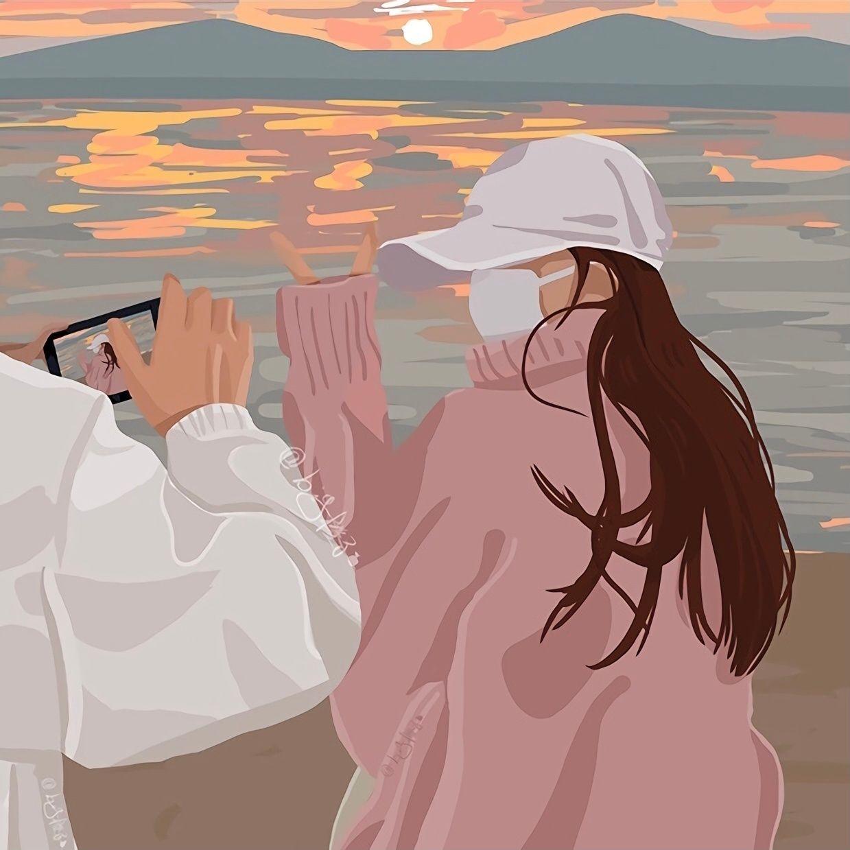 求情侣头像另一半谢谢