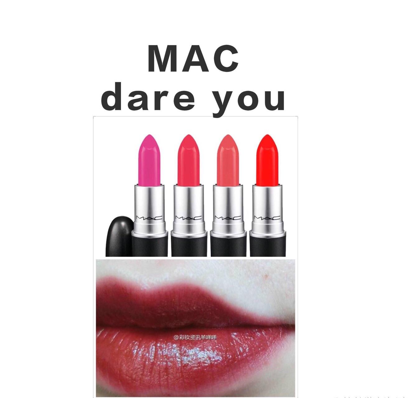 mac口红试色合集之dareyou