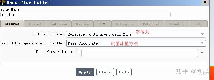 ANSYS Fluent 边界条件（一）之mass-flow-inlet/outlet质量流量入口/出口 - 知乎