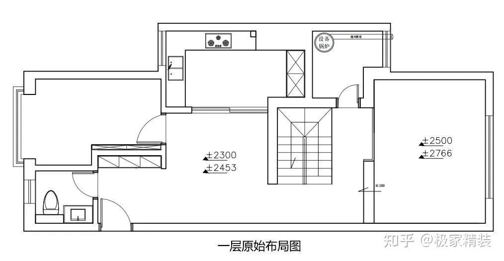 175㎡局改楼梯吧台软装配色37精装房里刻画家的印记