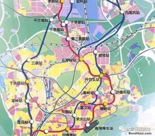 深圳地铁线路图（最详细，1-33号线），附高铁与城际线路图，持续更新  第39张