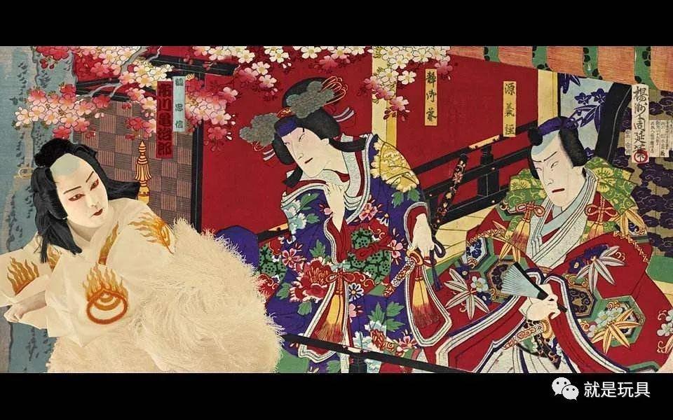 figma义经千本樱狐忠信专家监修的歌舞伎可动人偶