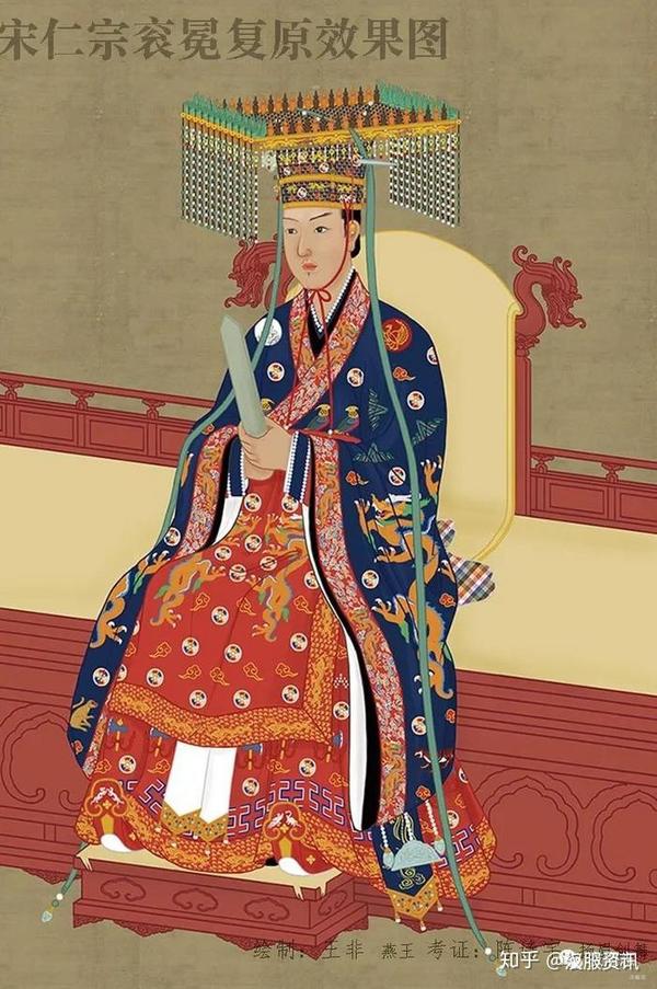 宋仁宗的衮冕——中国史上最华丽的大礼服 - 知乎