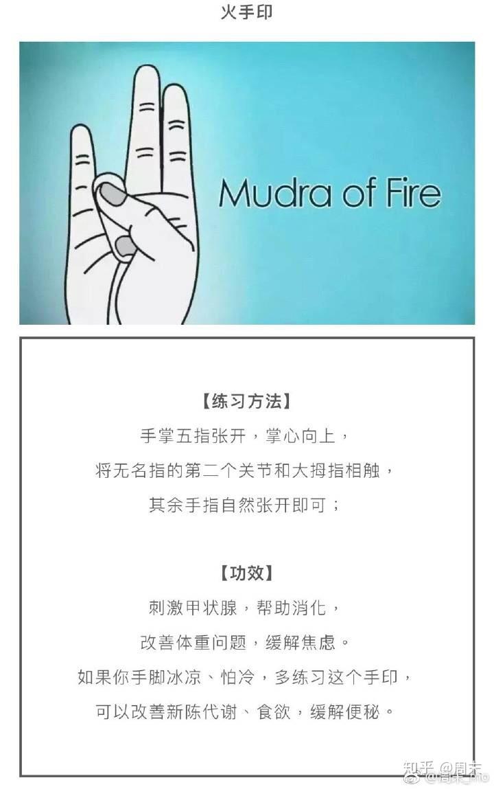 瑜伽手印的秘密