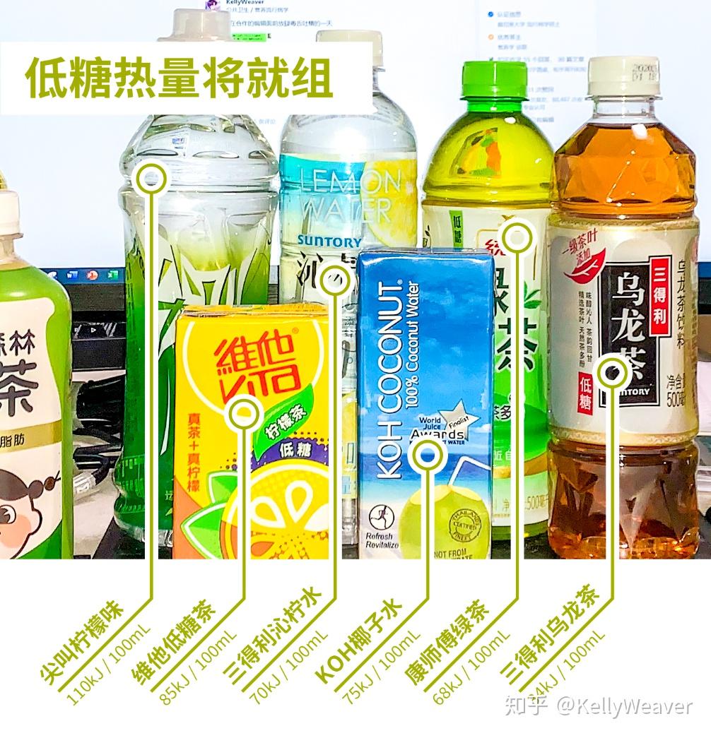 什么无糖乳茶喝了也会胖超市常见低糖无糖饮料的营养学价值点评