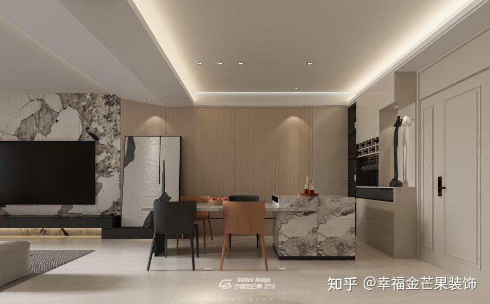 【幸福金芒果】昆明都铎城邦现代风格装修丨我现代和原木风结合的家被网友夸爆了 - 知乎