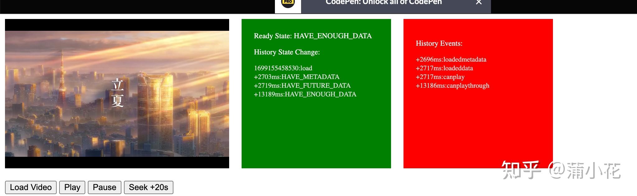 HTML VideoLoadedData,LoadedMetadata,Canplay 什么时候播放最好 知乎