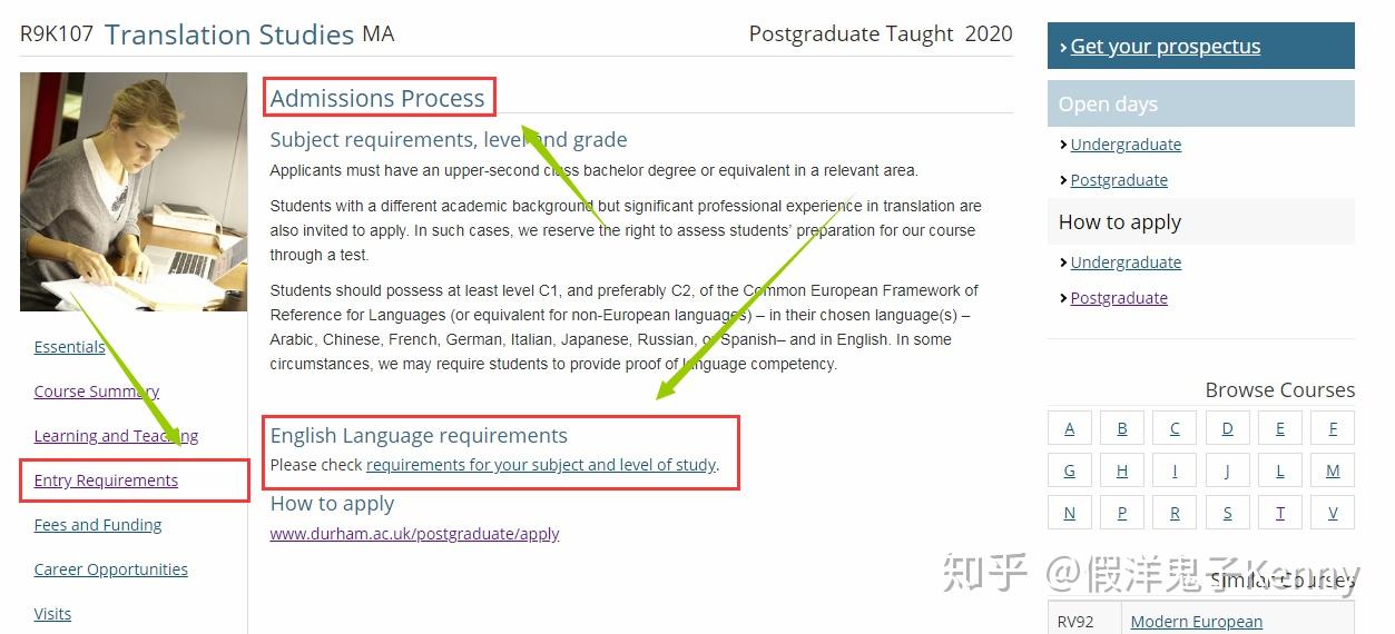 durham university phd entry requirements