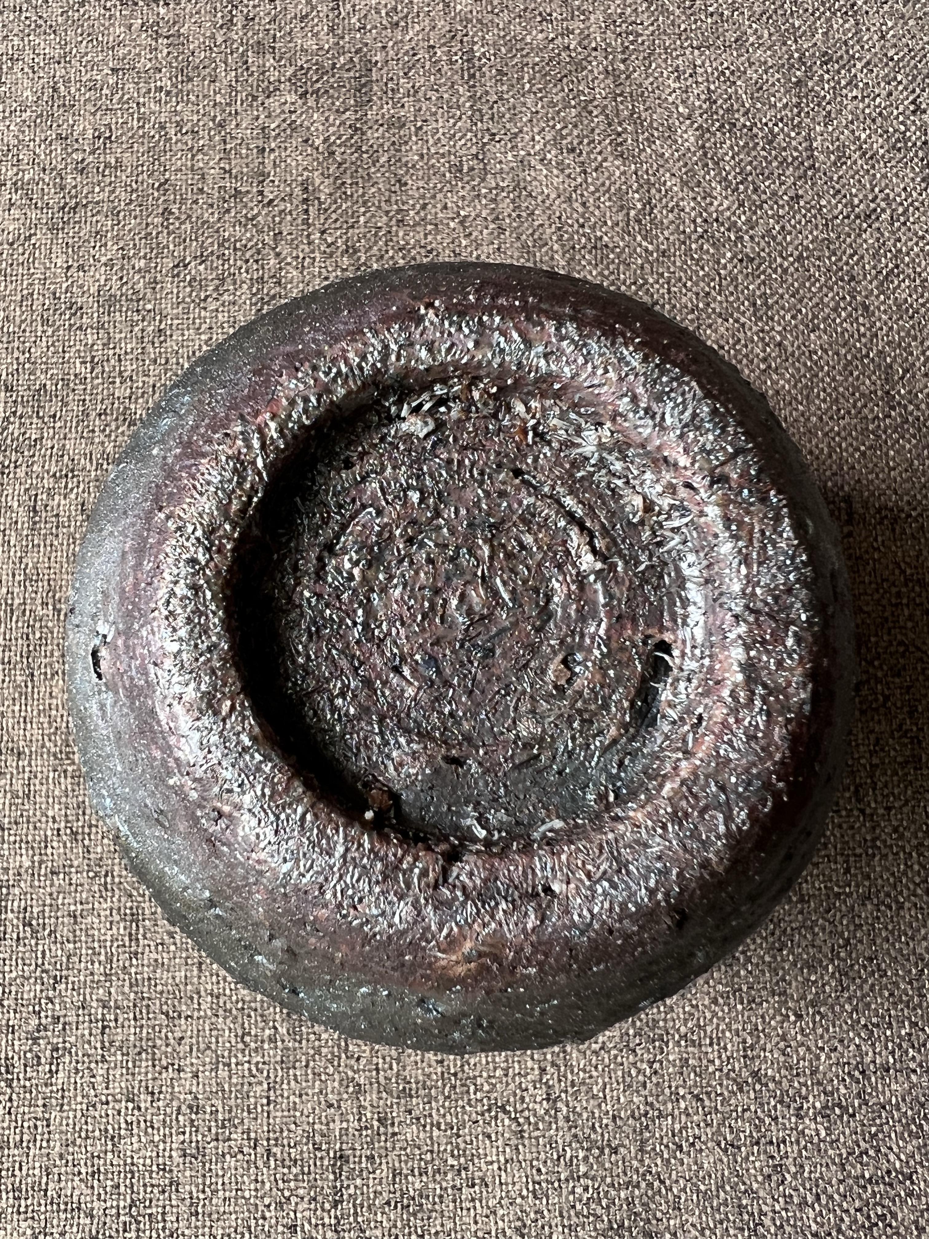 柴烧记二十六:柴烧茶器铁胎蓝金瓷茶海公道杯,搭配同款茶杯最佳的瓷器