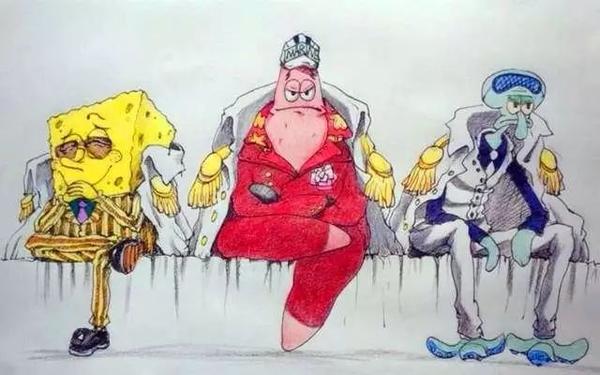 谁还记得海绵宝宝版三大将 现在竟出手办了 章鱼雉 帅炸 知乎