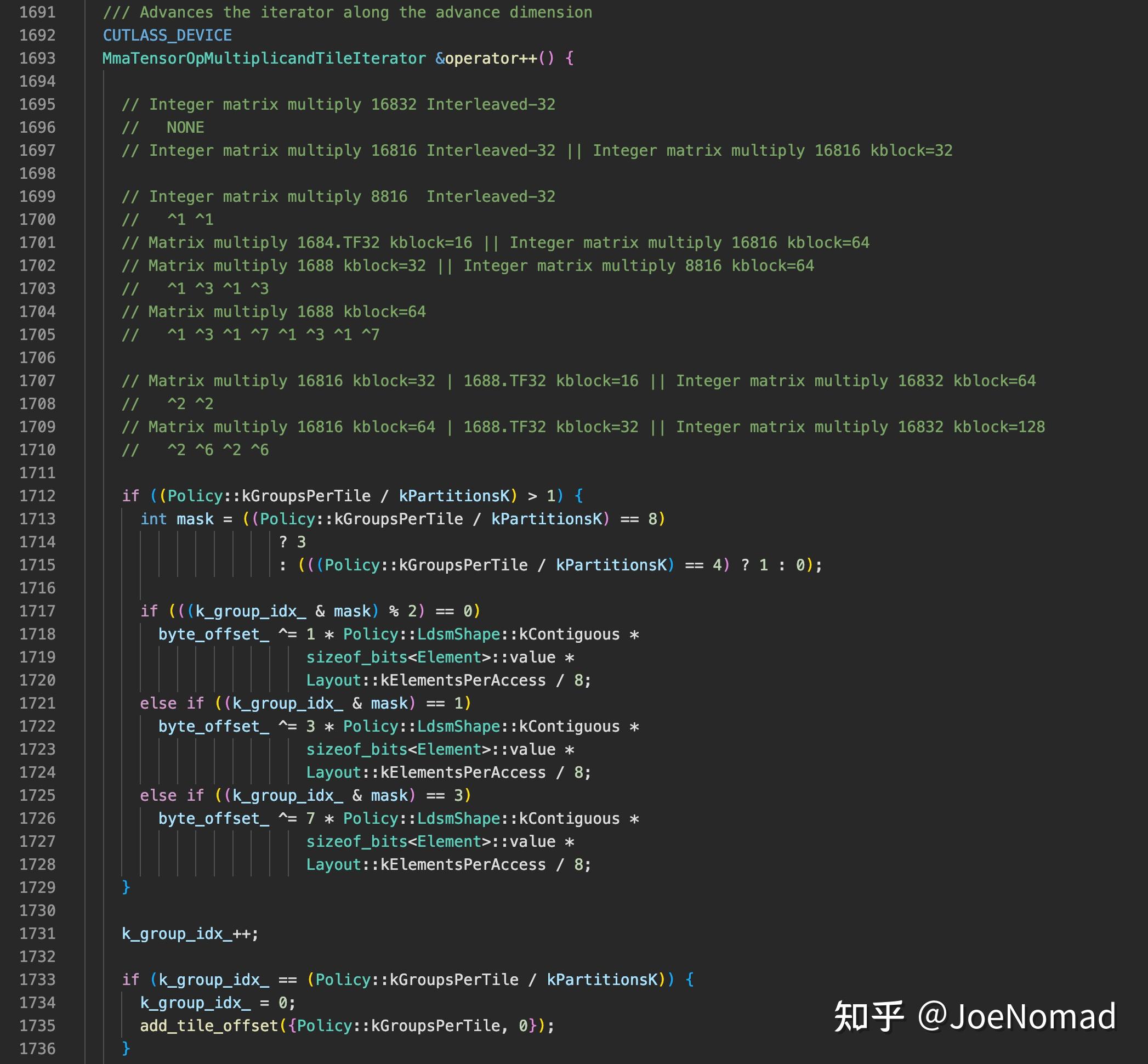 [深入分析CUTLASS系列] 0x03 cutlass 源码分析(二) --- bank conflict free 的shared ...