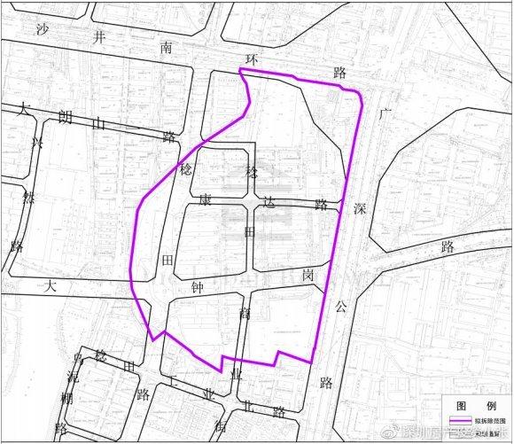 深圳宝安新桥街道规划图片